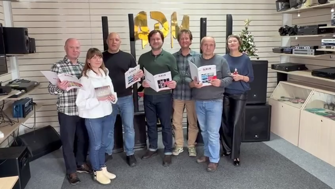 Поздравление от дистрибьютора AVK в Казахстане с наступающим 2026 годом