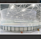 Борт для хоккея с шайбой с ограждением из закаленного стекла - IIHF