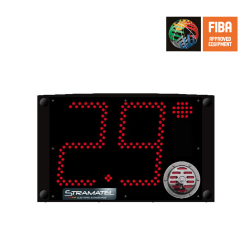 Табло времени атаки для баскетбола, одобрено FIBA