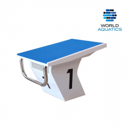 Тумба стартовая Malmsten PRO. Соответствует требованиям World Aquatics