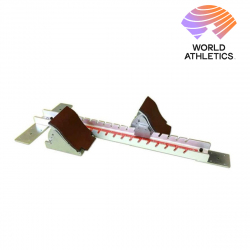 Стартовые колодки соревновательные, сертификат World Athletics
