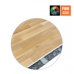 Спортивный мобильный паркет PORTABLE, сертификат FIBA