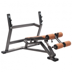 Скамья для жима под углом вниз DECLINE BENCH PRESS 0630