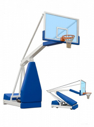 Стойка баскетбольная передвижная тренировочная модели Hydroplay. Сертификат FIBA.